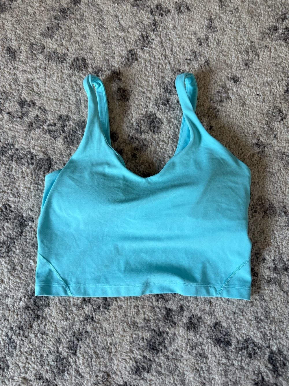 lululemon athletica light aqua sports bra